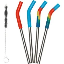 Klean Kanteen Short 4-Pack Rietjes