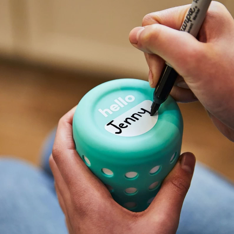 Hydro Flask Kinderen 12oz Wide Mouth Straw Lid & Boot Isolierflasche - Afbeelding 3